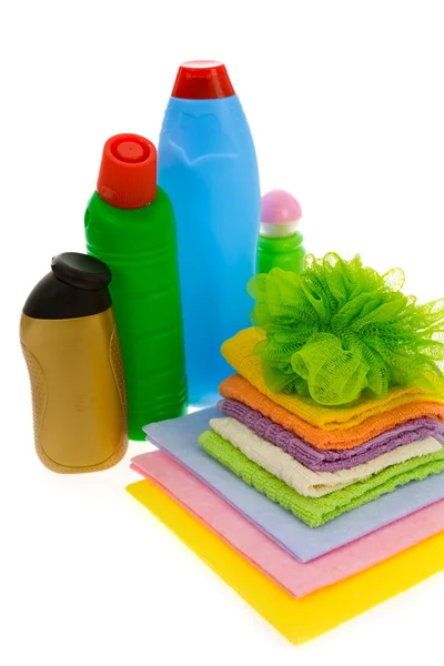 Onderwerpen voor sanitaire schoonmaken van een huis — Stockfoto