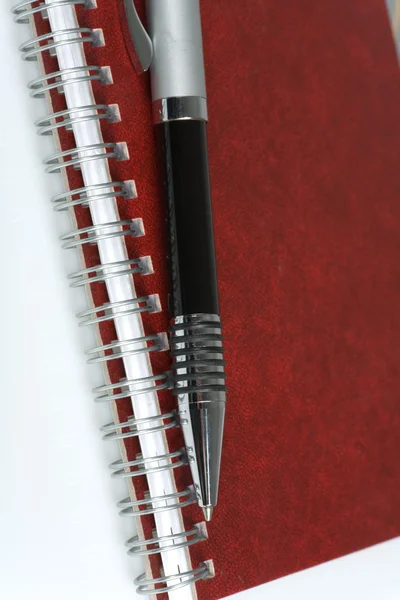 Closeup ενός γραφήματος με ένα στυλό — Φωτογραφία Αρχείου
