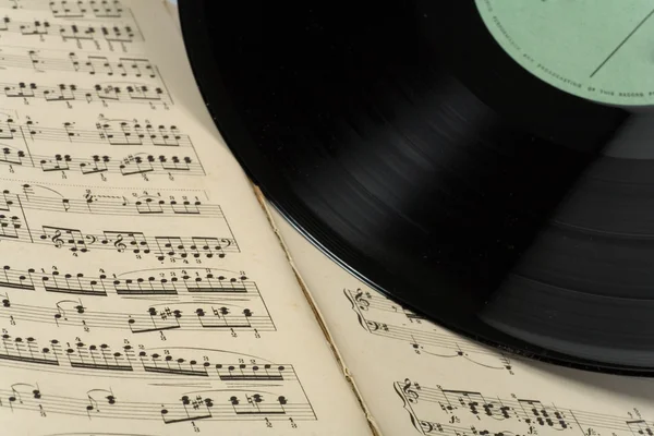 Fundo musical vintage — Fotografia de Stock