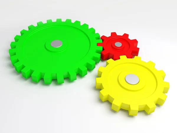 Gears of the some mechanism — Stock Photo, Image