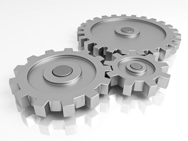 Gear wheels clipart