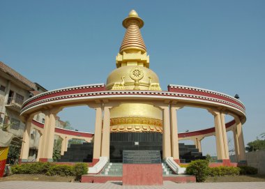 Kadam stupa in Bodhgaya clipart