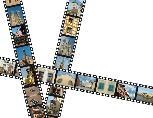 Фильмы с фотографиями путешествий по Германии — стоковое фото