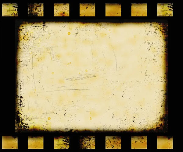 Grunge 电影胶片背景 — 图库照片