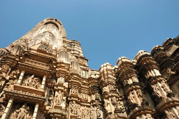 Знаменитые храмы Индии со сценами любви — стоковое фото