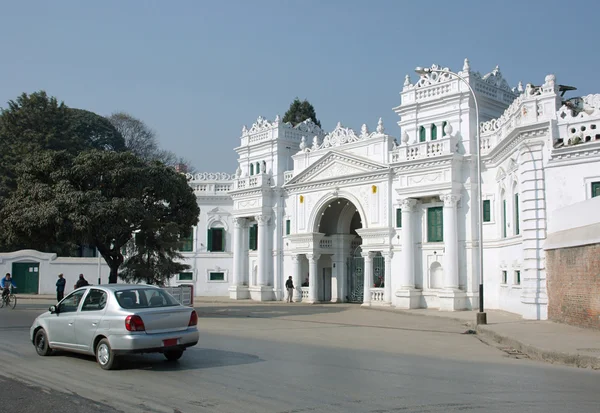 Nepalese king palace in Kathmandu — Stock Photo, Image
