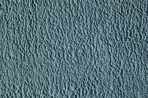 蓝色的粗糙墙壁表面 — 图库照片