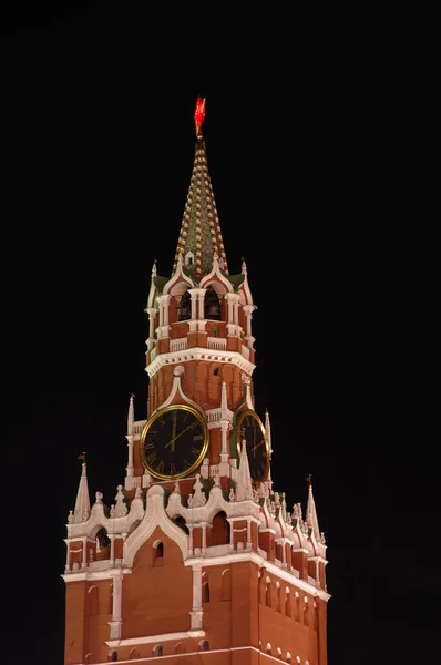 Spasskaya Tower of Moscow Kremlin — Stock Photo, Image