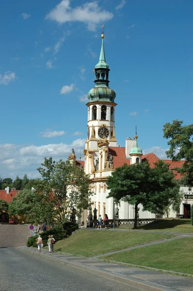 Лоретта церковь в Праге — стоковое фото