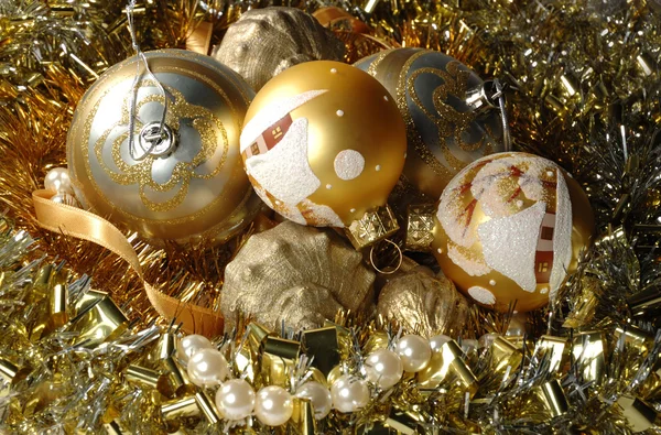 Kerstmis decoratie achtergrond — Stockfoto