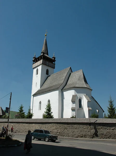 Стара церква на Закарпатті — стокове фото