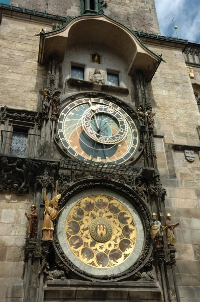 Astronomical clock in Prague — Stock Photo, Image