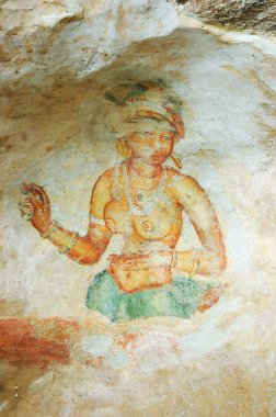 sigiriya kaya Manastırı, duvar resmi