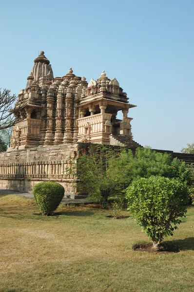Sacres templos hindus em Khajuraho, Índia — Fotografia de Stock