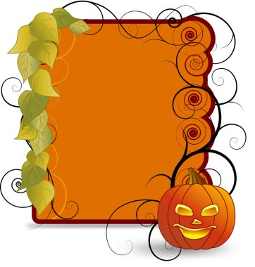 Halloween banner clipart