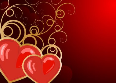 Valentine's day background clipart