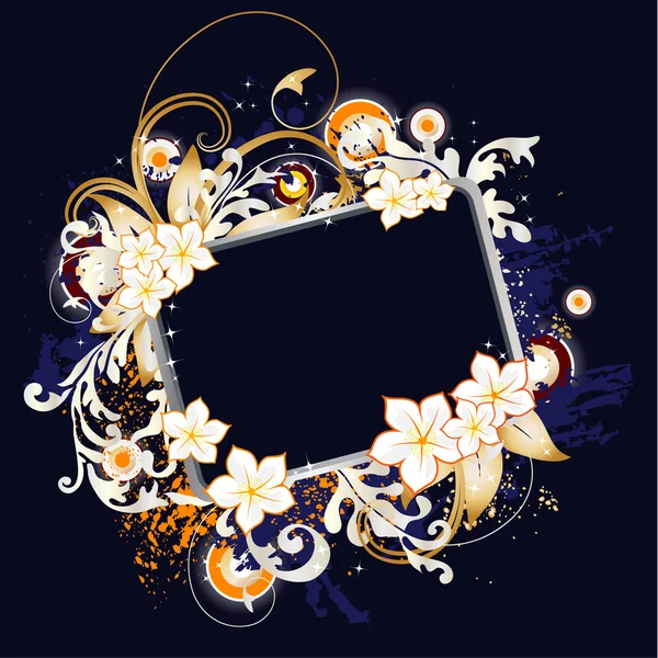 Floral banner — Stockvector