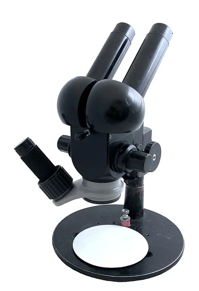 Old microscope — Stock Photo, Image