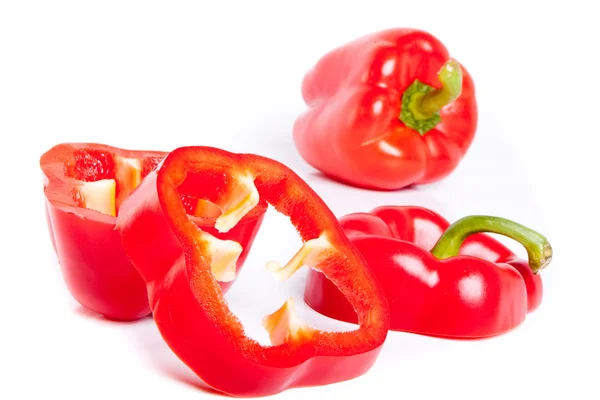 stock image Ripe red peppers