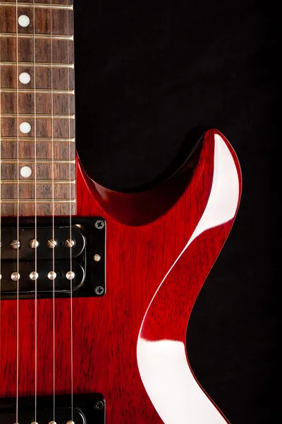 Detalle guitarra eléctrica — Foto de Stock