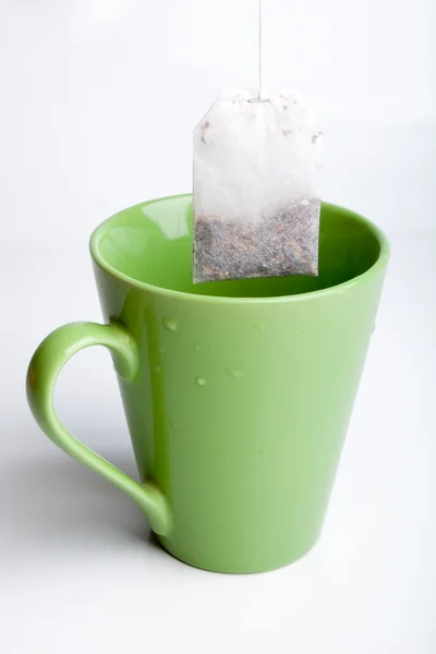 Green tea cup — Stock Photo, Image