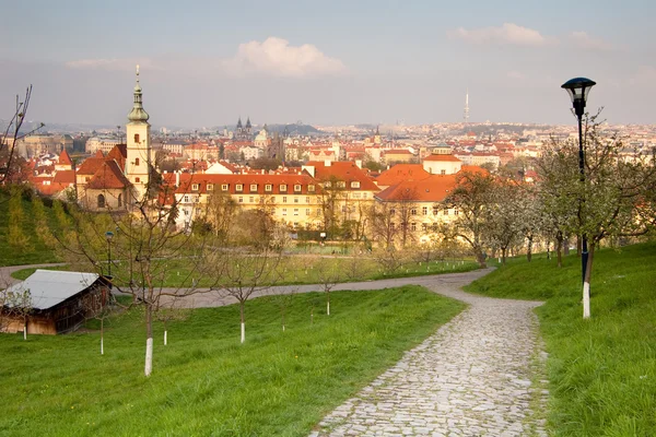 Praga na Primavera — Fotografia de Stock