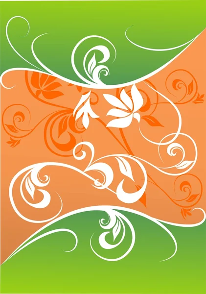 stock vector Floral background