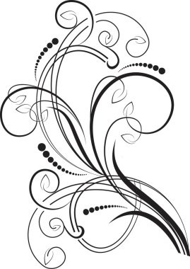 Decorative branch clipart