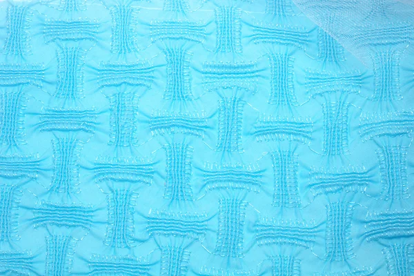 Kék textil háttér — Stock Fotó