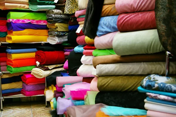 Textil bolt Jogdíjmentes Stock Fotók