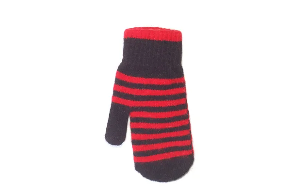 Fuzzy woolen glove — Stock Photo, Image