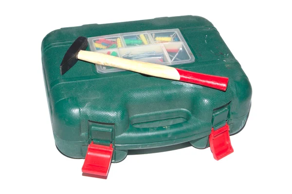 Green toolbox — Stock Photo, Image