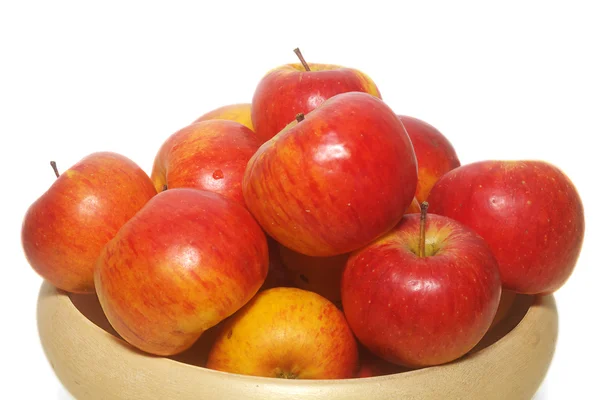 Kosz jabłek — Zdjęcie stockowe