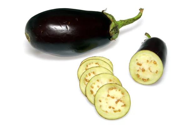 Ripe aubergine — Stock Photo, Image