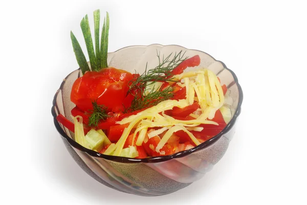 Bulgarischer Salat — Stockfoto