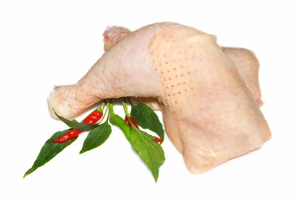 Raw chickens isolated — Stock Photo, Image