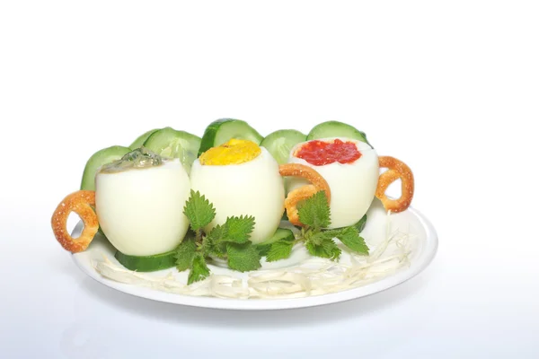 Jajka faszerowane — Zdjęcie stockowe