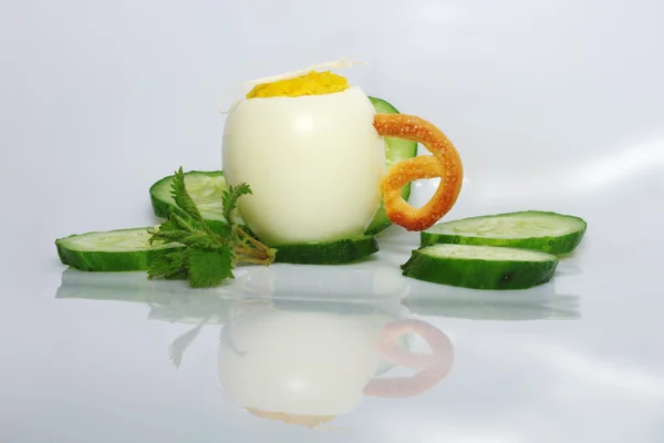 Γεμιστές αυγό — Φωτογραφία Αρχείου
