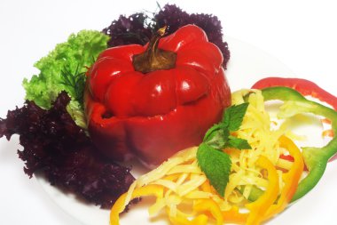 tabakta dolma biber