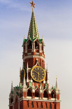 spaskaya kule ya da Moskova kremlin
