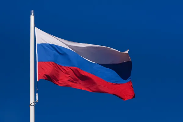 Flagge Russlands — Stockfoto