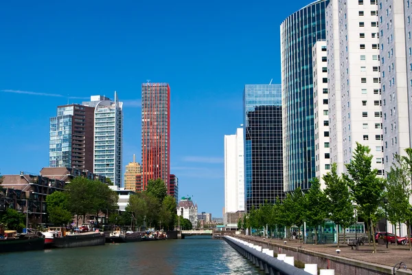 Casas residenciales. Rotterdam Central —  Fotos de Stock