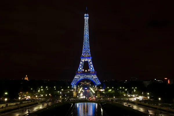 Torre Eiffel nell'agosto 2008 — Foto Stock