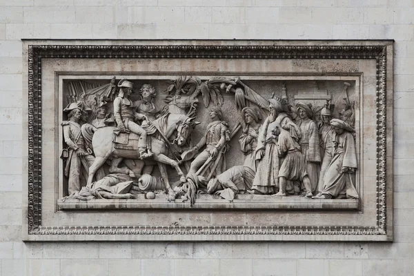 Relief at Arc de Triomphe. Paris, France — Stock Photo, Image