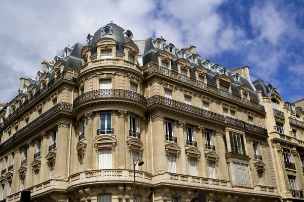 Régi Párizs épületek, Franciaország — Stock Fotó
