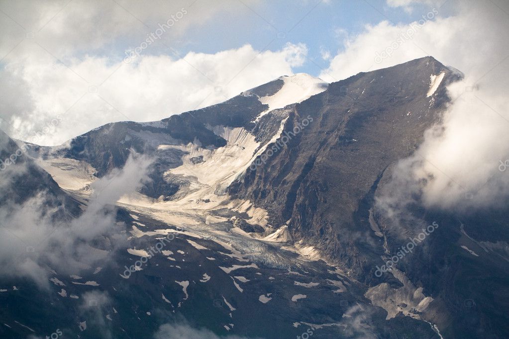 The Grossglockner glacier. Austria