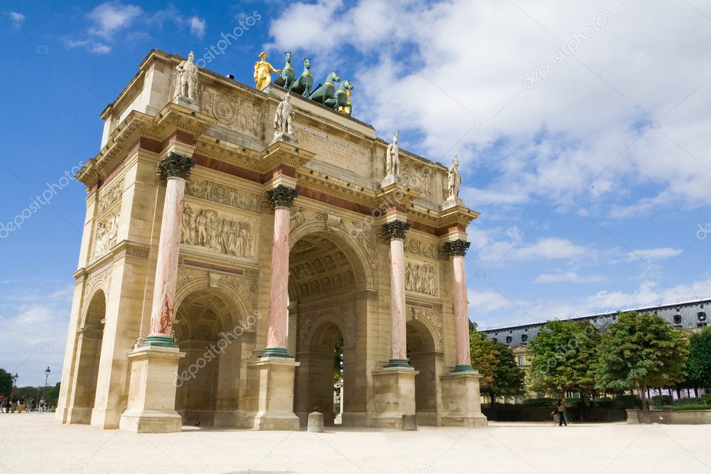 Arc de Triomphe du Carrousel. Paris