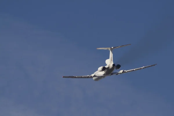 Avião de passageiros voador 3 Imagem De Stock