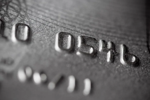 Макрозйомка кредитної картки — стокове фото