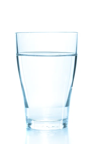 まだ水のきれいなガラス — ストック写真